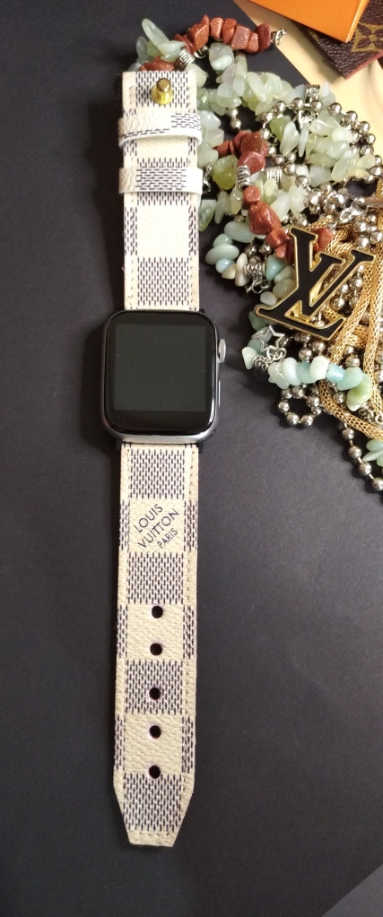 Raindrop Handmade Louis Vuitton for Apple Watch Series 1,2,3,4,5,6